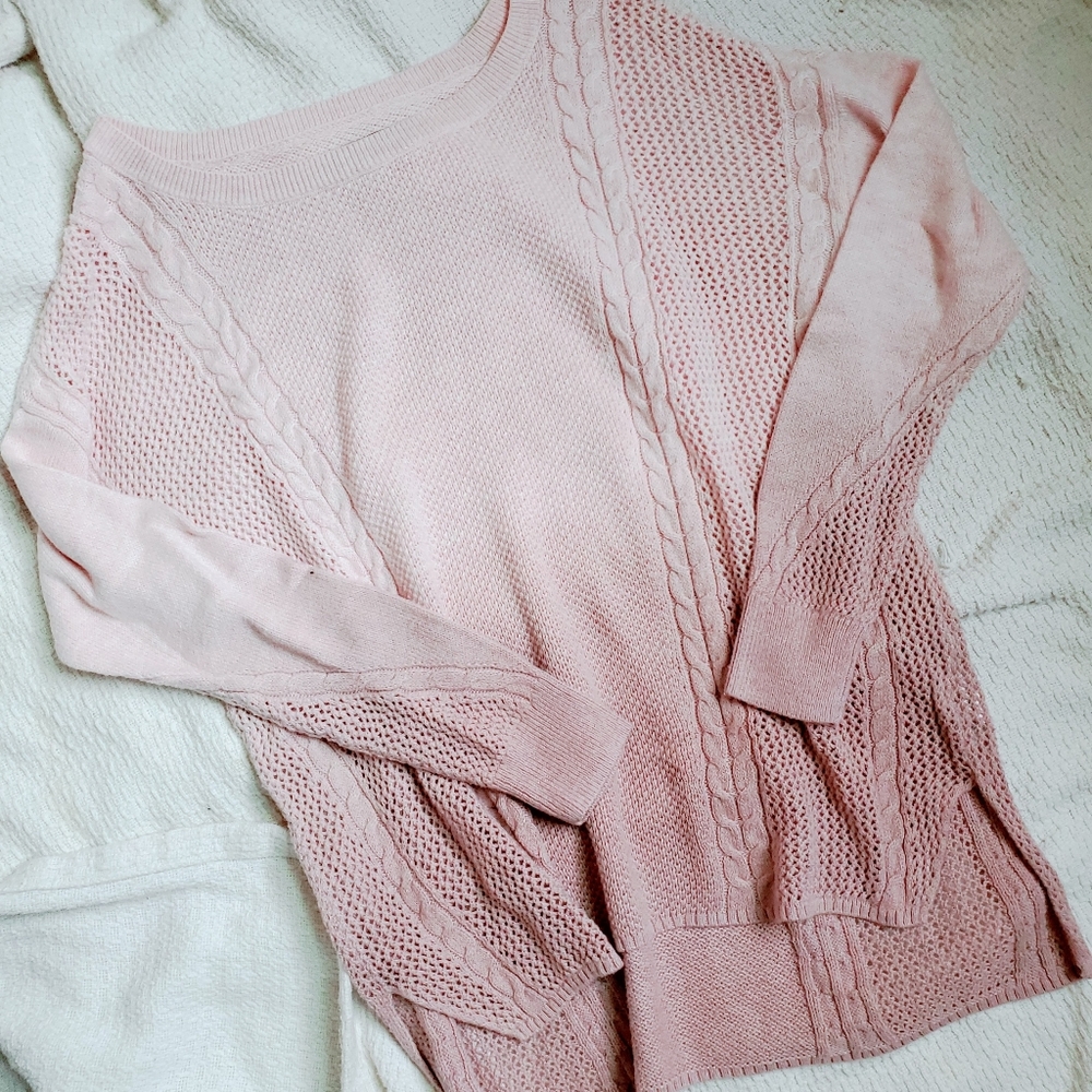 American Eagle Pink Sweater